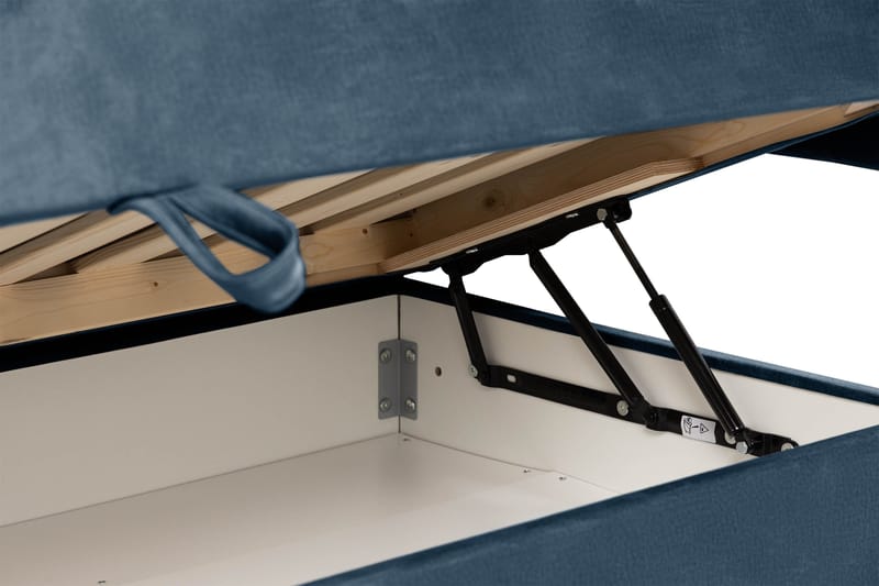 Happy Plus Sengepakke Opbevaringsseng180x200 cm - Mørkeblå - Møbler - Senge - Boxmadras & boxseng