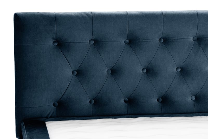 Happy Plus Sengepakke Opbevaringsseng180x200 cm - Mørkeblå - Møbler - Senge - Boxmadras & boxseng