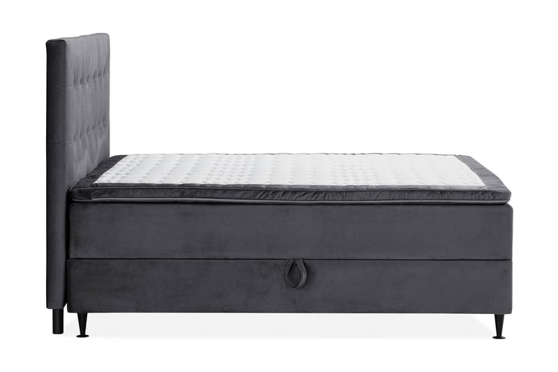 Happy Plus Sengepakke Opbevaringsseng 180x200 cm - Mørkegrå - Møbler - Senge - Boxmadras & boxseng