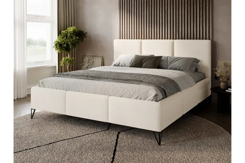 Itaca Opbevaringsseng - Beige - Møbler - Senge - Seng med opbevaring