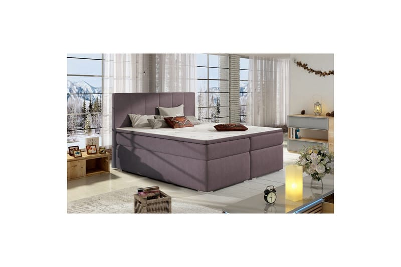 Komplett sängpaket kontinentalsäng Eltap Rosa 180x200 DEL, undefined