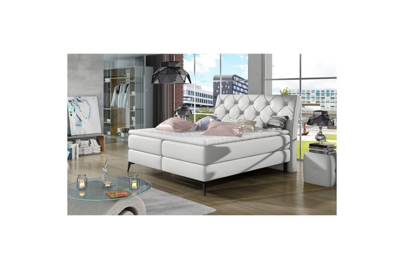 Komplett sängpaket kontinentalsäng Eltap Vit 180x200 DEL, undefined