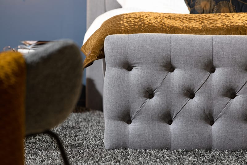 Kontinentalseng Cloud47 Francisco Sengepakke Grå Lift-up opbevaring - Møbler - Senge - Seng med opbevaring