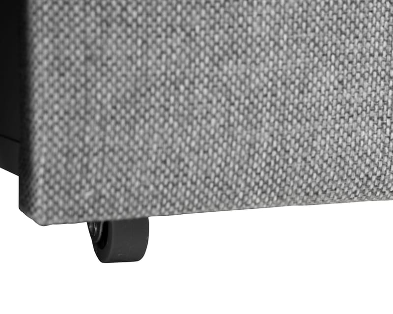 Kontinentalseng Cloud47 Francisco Sengepakke Grå Skuffer - Møbler - Senge - Seng med opbevaring