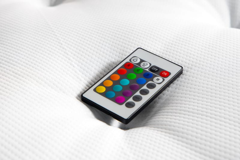 Kontinentalseng Cloud47 Francisco Sengepakke Grå Skuffer - Møbler - Senge - Seng med opbevaring