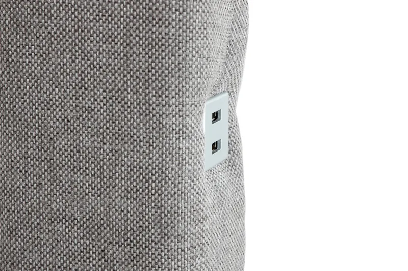 Kontinentalseng Cloud47 Francisco Sengepakke Grå Skuffer - Møbler - Senge - Seng med opbevaring