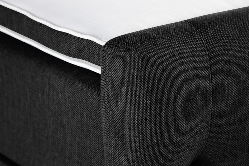 Kontinentalseng Cloud47 Francisco Sengepakke Sort Skuffer - Møbler - Senge - Seng med opbevaring