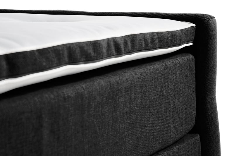 Kontinentalseng Cloud47 Francisco Sengepakke Sort Skuffer - Møbler - Senge - Seng med opbevaring