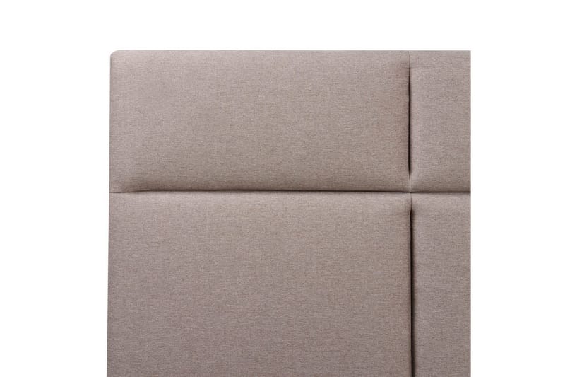 Seng med opbevaring Lagord - Taupe, sort, 160x200 cm - Møbler - Senge - Sengeramme & sengestel