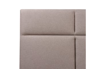 Seng med opbevaring Lagord - Taupe, sort, 180x200 cm - Møbler - Senge - Sengeramme & sengestel