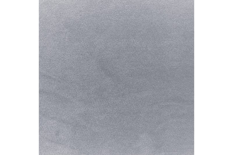Seng med opbevaring Metz - Grå, sølv/fløjl, Grå, Sølv/Sløjfe, 90x200 cm - Møbler - Senge - Sengeramme & sengestel