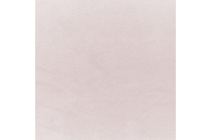 Seng med opbevaring Metz - Rosa, Sølv/Fløjl, 90x200 cm - Møbler - Senge - Sengeramme & sengestel