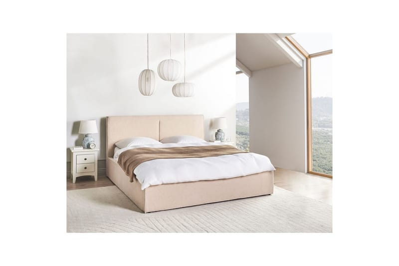 Seng med opbevaring Moissac - 180x200 cm - Møbler - Senge - Sengeramme & sengestel