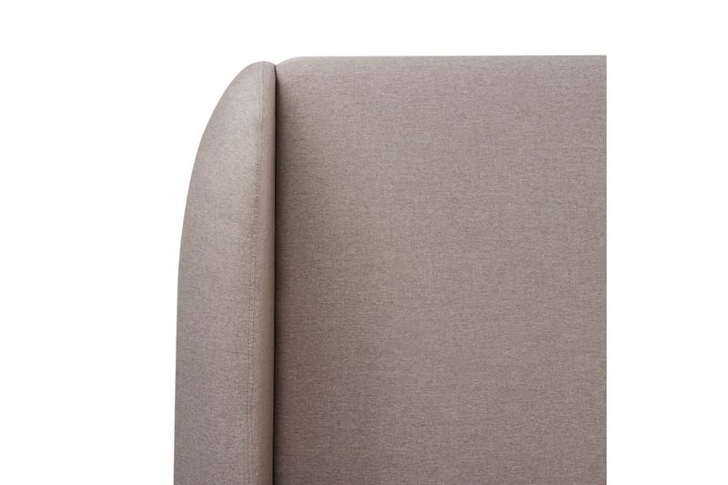 Seng med opbevaring Monestier - Beige, 160x200 cm - Møbler - Senge - Sengeramme & sengestel