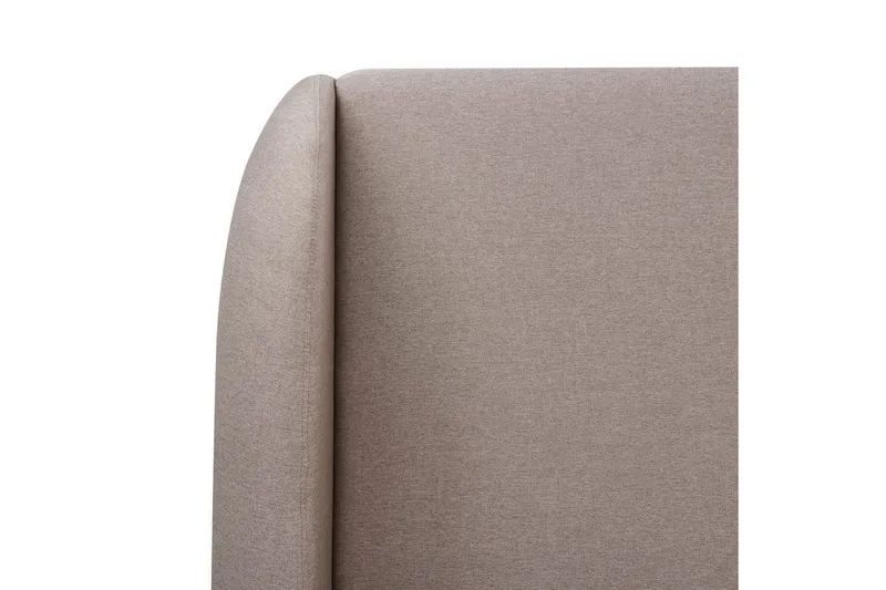 Seng med opbevaring Monestier - Beige, 160x200 cm - Møbler - Senge - Sengeramme & sengestel