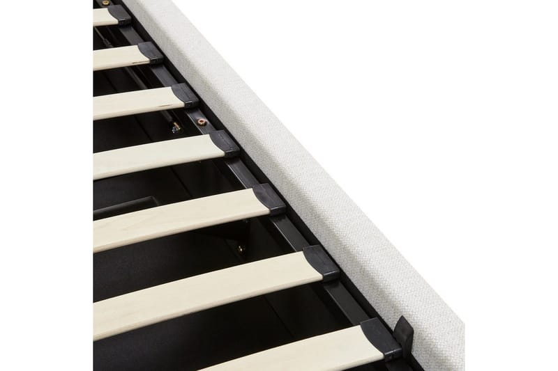 Seng med opbevaring Monestier - Hvid, 180x200 cm - Møbler - Senge - Sengeramme & sengestel