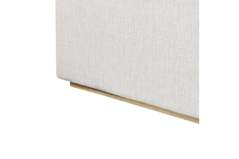 Seng med opbevaring Monestier - Hvid, 180x200 cm - Møbler - Senge - Sengeramme & sengestel