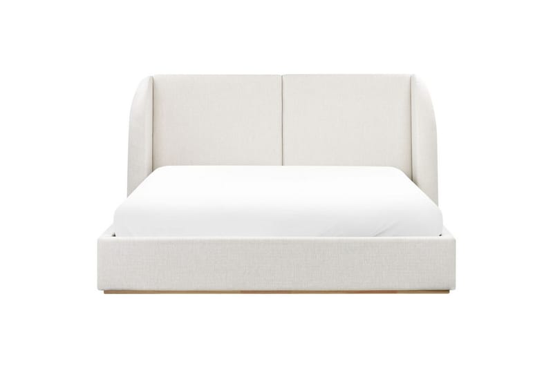 Seng med opbevaring Monestier - Hvid, 180x200 cm - Møbler - Senge - Sengeramme & sengestel