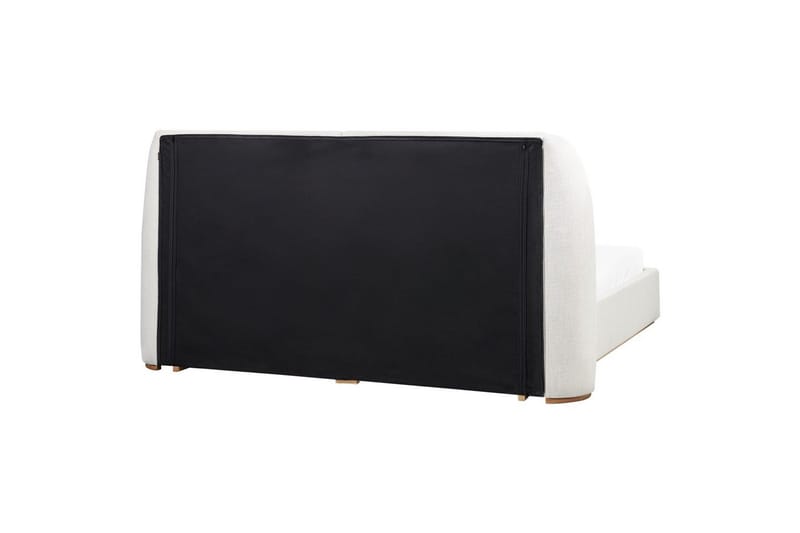 Seng med opbevaring Monestier - Hvid, 180x200 cm - Møbler - Senge - Sengeramme & sengestel