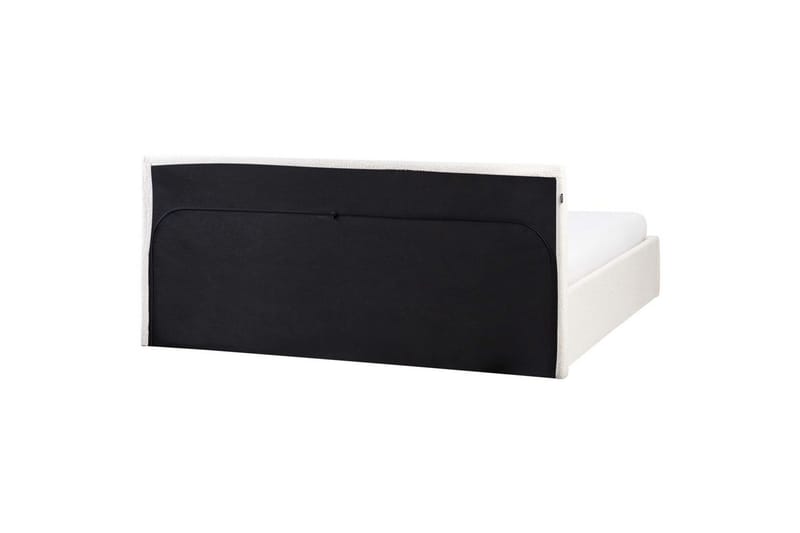 Seng med opbevaring Orbey - Hvid, 180x200 cm - Møbler - Senge - Sengeramme & sengestel