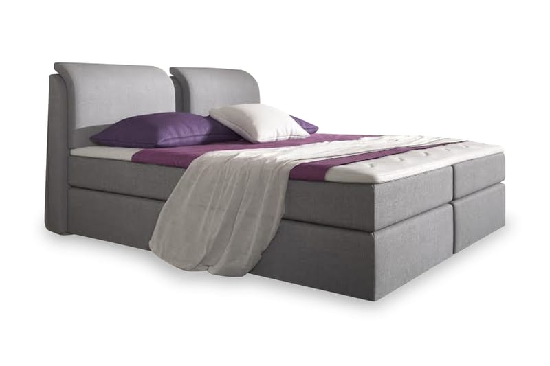 Owen Komplet Box Bed Seng med Opbevaring 180x200 - Grå - Møbler - Senge - Seng med opbevaring