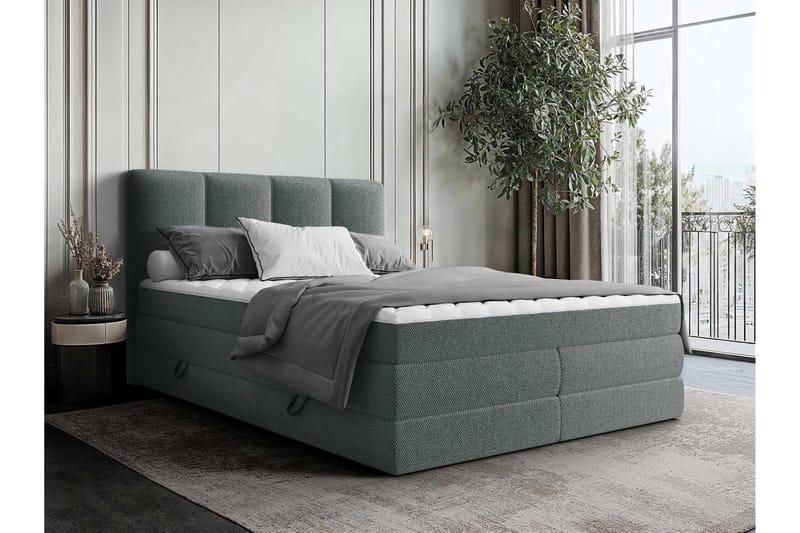 Pinta Opbevaringsseng 160x200 cm, Beige