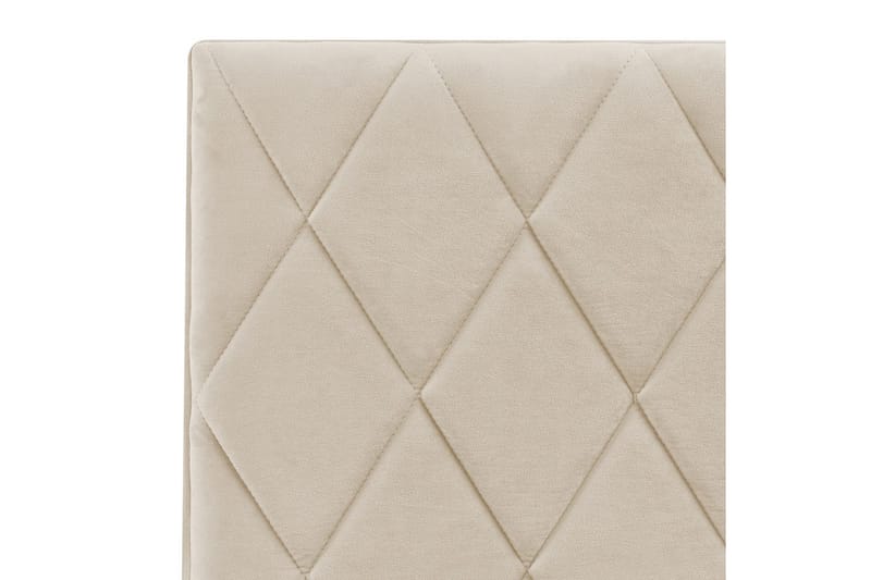 Seng med opbevaring Rochefort - Beige, 160x200 cm - Møbler - Senge - Sengeramme & sengestel