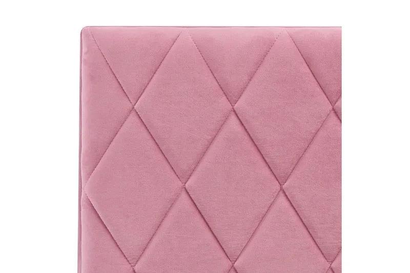 Seng med opbevaring Rochefort - Rosa, 140x200 cm - Møbler - Senge - Sengeramme & sengestel