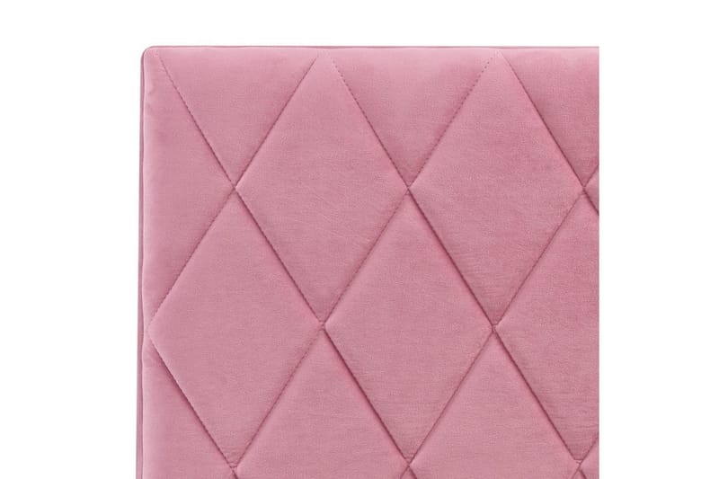 Seng med opbevaring Rochefort - Rosa, 160x200 cm - Møbler - Senge - Sengeramme & sengestel