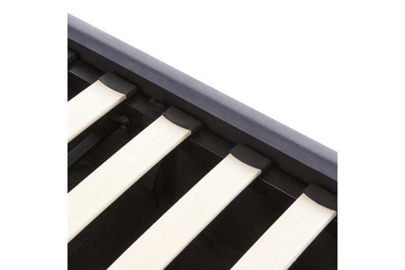 Seng med opbevaring Rouen - Grå, 140x200 cm - Møbler - Senge - Sengeramme & sengestel