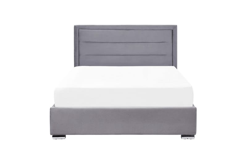 Seng med opbevaring Rouen - Grå, 140x200 cm - Møbler - Senge - Sengeramme & sengestel