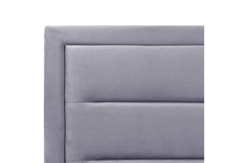 Seng med opbevaring Rouen - Grå, 140x200 cm - Møbler - Senge - Sengeramme & sengestel