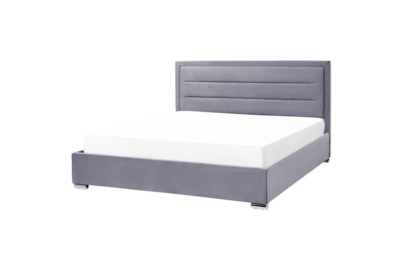 Seng med opbevaring Rouen - Grå, 180x200 cm - Møbler - Senge - Sengeramme & sengestel