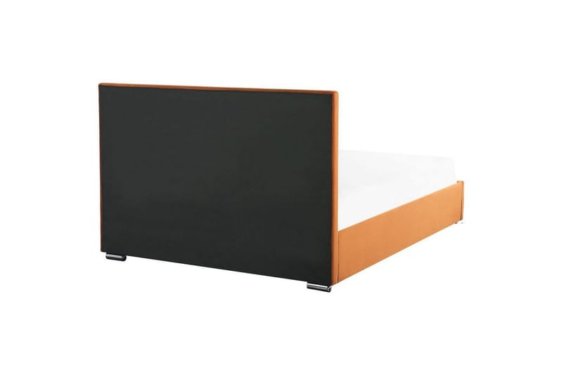 Seng med opbevaring Rouen - Orange, 180x200 cm - Møbler - Senge - Sengeramme & sengestel
