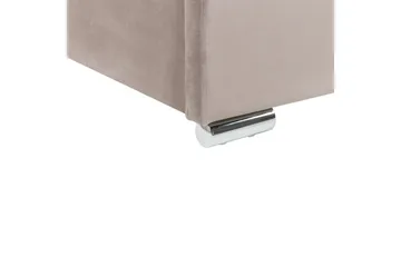 Seng med opbevaring Rouen - Taupe, 140x200 cm - Møbler - Senge - Sengeramme & sengestel