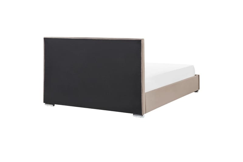 Seng med opbevaring Rouen - Taupe, 180x200 cm - Møbler - Senge - Sengeramme & sengestel