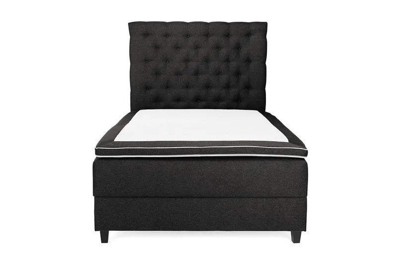 Royal Box Bed 120x200, Mørkegrå