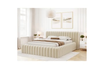 Sängram & Sängstomme Eltap Beige 140x200 34 - Møbler - Senge - Seng med opbevaring