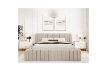 Sängram & Sängstomme Eltap Beige 180x200 DEL - Møbler - Senge - Seng med opbevaring