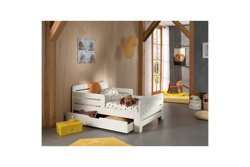 Seng med madras i skuffe Jumper, undefined