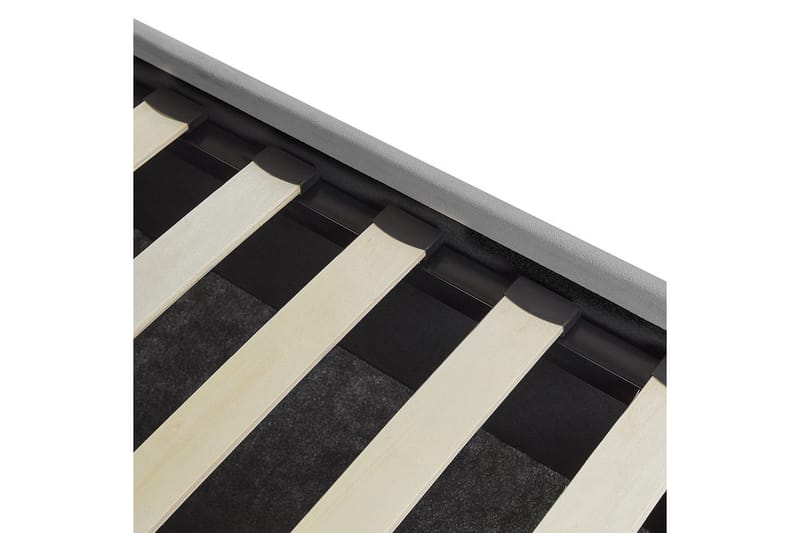 Seng med opbevaring Vaucluse - Lys grå/Velour, Lysegrå/Fløjl, Lysegrå/Velour, 180x200 cm - Møbler - Senge - Sengeramme & sengestel