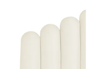 Seng med opbevaring Vincennes - Hvid, Sort, 160x200 cm - Møbler - Senge - Sengeramme & sengestel
