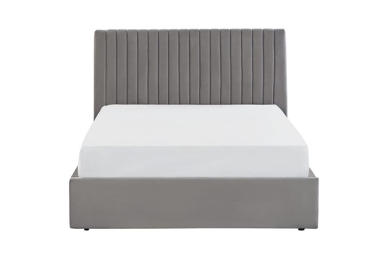 Seng med opbevaring Vion - Grå, 140x200 cm - Møbler - Senge - Sengeramme & sengestel