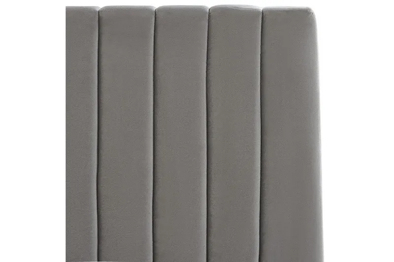 Seng med opbevaring Vion - Grå, 140x200 cm - Møbler - Senge - Sengeramme & sengestel