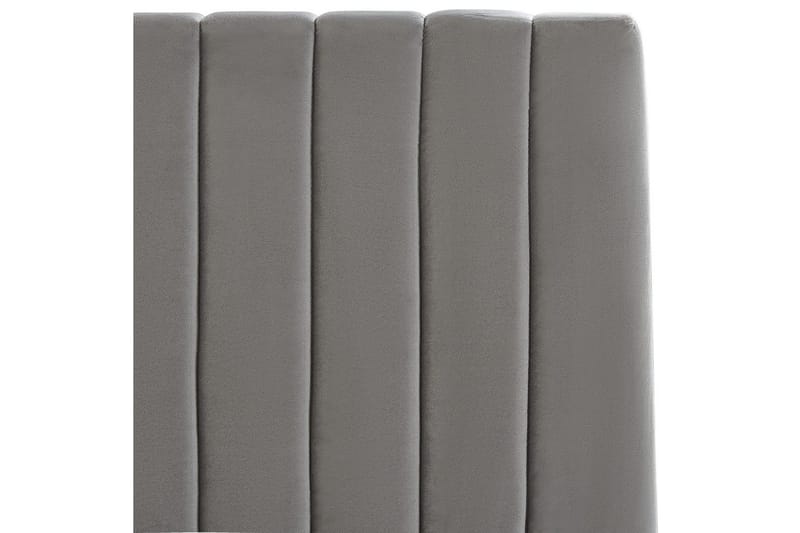 Seng med opbevaring Vion - Grå, 160x200 cm - Møbler - Senge - Sengeramme & sengestel