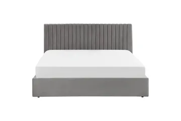 Seng med opbevaring Vion - Grå, 180x200 cm - Møbler - Senge - Sengeramme & sengestel