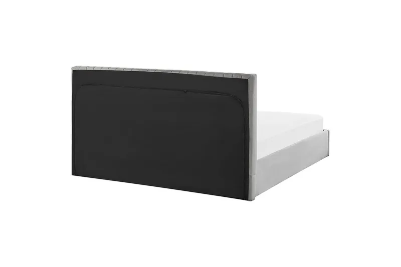 Seng med opbevaring Vion - Grå, 180x200 cm - Møbler - Senge - Sengeramme & sengestel