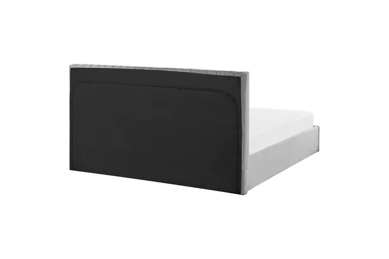 Seng med opbevaring Vion - Grå, 180x200 cm - Møbler - Senge - Sengeramme & sengestel