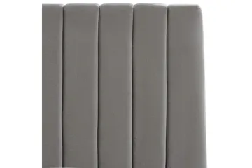 Seng med opbevaring Vion - Grå, 180x200 cm - Møbler - Senge - Sengeramme & sengestel