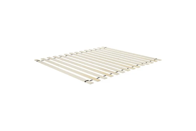 Seng med opbevaringsbænk Noyers - Beige, 160x200 cm - Møbler - Senge - Sengeramme & sengestel